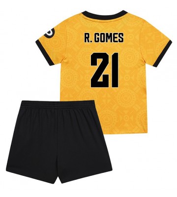 Wolves Rodrigo Gomes #21 Replik Heimtrikot Kinder 2025-26 Kurzarm (+ Kurze Hosen)